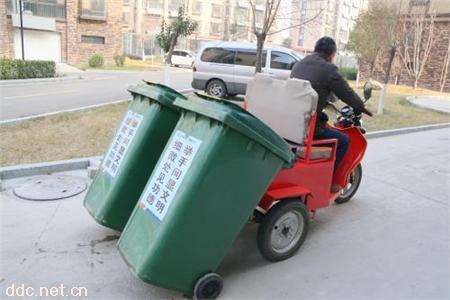 直销垃圾桶电动三轮车